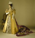 1896 court gown by Worth