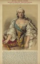 1896 Retrospective portrait of Elizabeth Petrovna color print