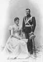 1898 Emperor Nicholas II and Empress Alexandra Feodorovna by ? From Tatiana Z half