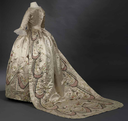 Altered 18th century court costume worn by Marie Antoinette