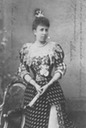 1901(?) María Cristina wearing a van Dyck bertha-collar