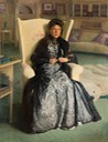 1905 Grand Princess Olga Alexandrovna by P. I. Neradovskiy (State Historical Museum - Moskva, Russia) Wm