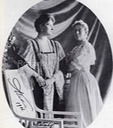 1906 Alexandra and her sister Victoria