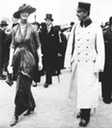 1912 Countess Drascovich with Prince Ferdinand Auersperg in Vienna