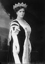 1912 Duchess of Manchester in court dress