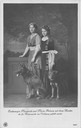 1913 Archduchesses Margarethe and Maria Antonia military dog eBay detint