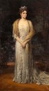 1914 Alexandra Feodorovna wearing a long white dress by Yakov Yakovlevich Veber (State Russian Museum - St. Petersburg, Russia) From liveinternet.ru/users/3596969/post199747216/.jpg