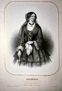 Adelgunde Bayern lithograph From ftpmirror.your.org:pub:wikimedia:images:wikipedia:de:f:f4: trimmed