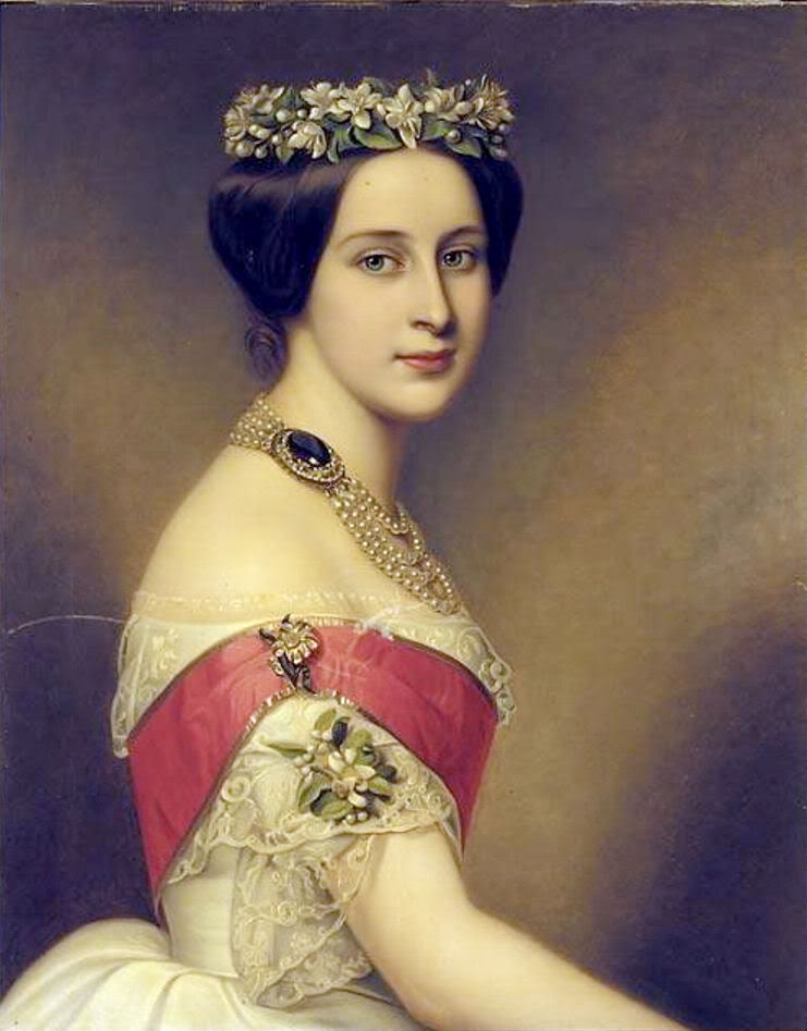 Grand Duchess Alexandra Iosifovna by Joseph Karl Stieler usual Internet ...