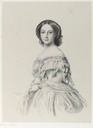 1857 Alice print by Richard James Lane, after Winterhalter (National Portrait Gallery, London)