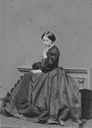1860 Alice thinking by John Jabez Edwin Mayall