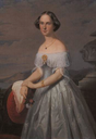 Amalia Maria da Gloria Augusta of Saxe-Weimar-Eisenach (1830-1872) by ? (location unknown to gogm)