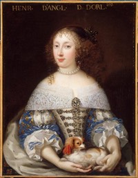 Anne Henriette of England by ? (Châteaux de Versailles et de Trianon - Versailles, Île-de-France France) Photo - Gérard Blot