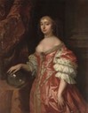 1660s (middle) Anne Hyde, Duchess of York by Sir Peter Lely (auctioned by Christie's)