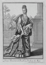 Anne Louise Bénédicte de Bourbon, duchesse du Maine, en pied by ? (Bibliothèque nationale de France)