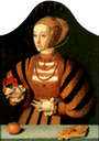 Anne of Cleves from the workshop of Barthel Bruyn the Elder (St. John's College - Oxford UK)