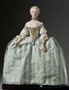 Archduchess Maria Antonia wearing panniers from front by George Stuart figurines
