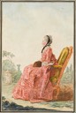 Baronne d'Erlach by Louis Carrogis (Musée Condé - Chantilly France)