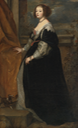 Beatrice de Cusance, Princess of Cantecroix and Duchess of Lorraine by circle of Sir Anthonis van Dyck (auctioned by Sotheby's)