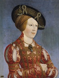 ca. 1520 Anne of Bohemia and Hungary by Hans Maler (Museo Thyssen-Bornemisza - Madrid, Spain)