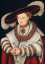 ca. 1529 Magdalene von Sachsen, Princess-Electress of Brandenburg by Lucas Cranach the Elder (Art Institute of Chicago - Chicago, Illinois, USA) Wm