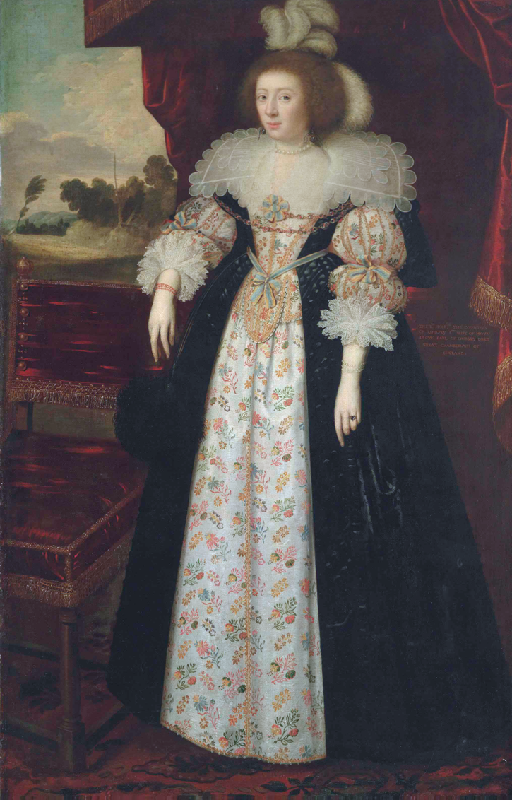 ca. 1630 Martha, Countess of Lindsey (1605-1641) by ? (auctioned by Christie's) From Christie's Web site inc. exp. dec. temp