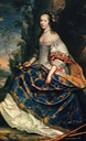 ca. 1660 Claire Clémence de Maillé by Charles Beaubrun (location unknown to gogm)