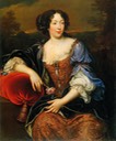 ca. 1672 Élisabeth Marguerite d'Orléans (Isabelle d'Orléans) by Henri Gascar after Pierre Mignard (Muzeum Kolekcji im. Jana Pawla - Warsawa, Poland) Wm despot deflaw