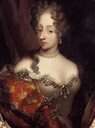 ca. 1675 Charlotte Amalie probably by Jacob d'Agar (Amalienborg Museum, Rosenborg Slot - Hillerod Denmark)