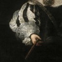 ca. 1677 Felice de la Cerda y Aragón, Marquesa de Priego sleeves, engageantes, and fan