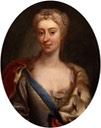 ca. 1719 Maria Clementina Sobieska by ? (National Portrait Gallery - London UK)