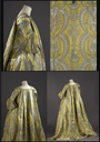 ca. 1730 Robe volante (Musée de la Mode - Paris, France) From fripperiesandfobs.tumblr.com-post-139802377452-robe-volante-ca-1730-from-the-palais-galliera