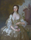 ca. 1735 Lady of the Orlebar family by John Vanderbank (for sale by Roy Precious) X 2