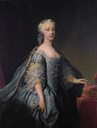 ca. 1738 Princess Amelia of Great Britain by Jean-Baptiste van Loo (auctioned by Sotheby's) Wm removed cracks