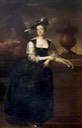 ca. 1740 Anne Lee, Mrs George Venables-Vernon by Joseph van Aken (location ?) From the-athenaeum.org