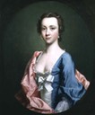 ca. 1740 Lady, said to be Jenny Cameron of Lochiel by Allan Ramsay (Philip Mould)