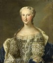 ca. 1745 Marie Thérèse Raphaëlle of Spain, Dauphine of France in by Daniel Klein the Younger (Versailles)