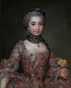 ca. 1763 Isabel Parreño age 12 by Anton Rafael Mengs (on sale at Galleria Canesso - Lugano) From the museum's Web site