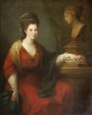 ca. 1773 Frances Ann Acland (1735/1736–1800), Lady Hoare by Angelica Kauffmann (Stourhead - Stourton, Wiltshire UK)