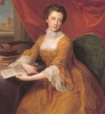 ca. 1775(?) Lady Georgiana Poyntz, later Countess Margaret Georgiana Spencer by Thomas Gainsborough