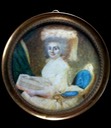 ca. 1780 Victoire Louise Marie Therese de France, Madame Victoire, Daughter of King Louis XV by Claude Bornet (Gallery Jaegy-Theoleyre Portraits Miniatures)