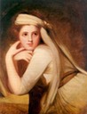 ca. 1785 Emma Hamilton as a Bacchante by George Romney (National Portrait Gallery - London UK)