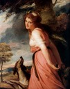 ca. 1790 Emma Hart Hamilton – The Bacchante by George Romney (location unknown to gogm)