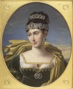 ca. 1809 Pauline by Robert Lefèvre (Musee Nationale du Château de Malmaison, Rueil-Malmaison France)