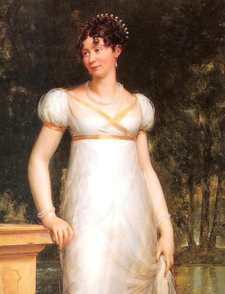 ca. 1810 Duchess Theresa of Mecklenburg Strelitz by Baron François ...