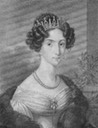 ca. 1825 Amalia, Princess of Saxony engraved by J. Axmann after F. Rensch