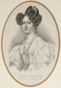 ca. 1829 Amelie Beauharnais Empress of Brazil by Jean-Baptiste Aubry-Lecomte