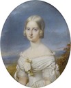 ca. 1842 Maria Carolina of the Two Siciles by François Meuret (Musée Condé, Chantilly)