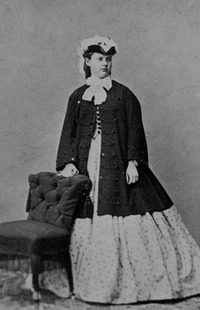 ca. 1862 Archduchess Maria Theresia of Austria-Teschen possibly taken by Ludwig Angerer, Wien (no photographer listed) synnadene's photostream