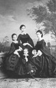 ca. 1862 Maria Immaculata, Maria Pia, Maria Luisa, Maria Annunziata